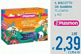 Plasmon Il Biscotto Dei Bambini 400 G(ml)