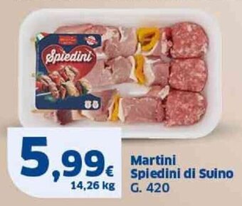 Sigma Martini Spiedini di Suino G. 420 offerta