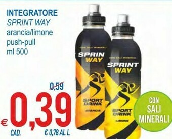 MD Discount Integratore Sprint Way Arancia offerta