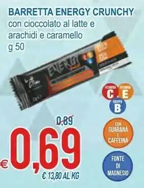 MD Discount Un Attimo In Forma Barretta Energy Crunchy offerta