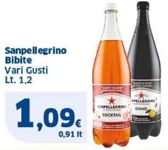 Sigma Sanpellegrino Bibite Vari Gusti Lt. 1,2 offerta