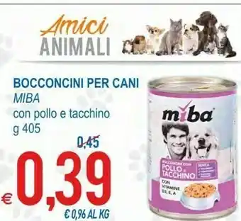 MD Discount Miba Bocconcini Per Cani Con Pollo E Tacchino offerta