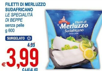 MD Discount Filetti di merluzzo offerta