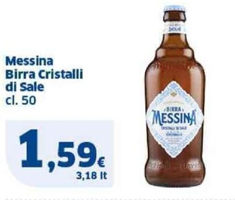 Sigma Messina Birra Cristalli di Sale cl. 50 offerta