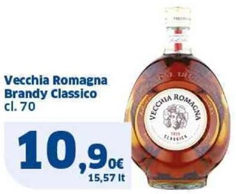 Sigma Vecchia Romagna Brandy Classico cl. 70 offerta
