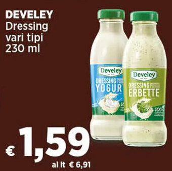 Crai DEVELEY Dressing vari tipi 230 ml offerta