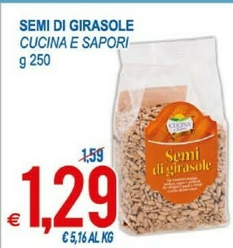 MD Discount Cucina e Sapori Semi Di Girasole 250 G(ml) offerta