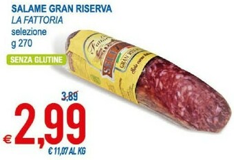MD Discount La Fattoria Salame offerta