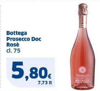 Sigma Bottega Prosecco Doc Rosè cl. 75 offerta