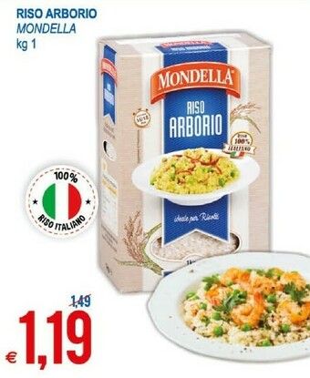 MD Discount Mondella Riso Arborio offerta