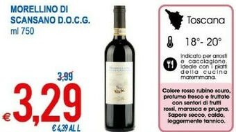 Cantina morellino di scansano Morellino Di Scansano 750 G(ml)