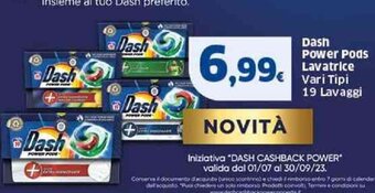 Sigma Dash Power Pods Lavatrice Vari Tipi 19 Lavaggi offerta