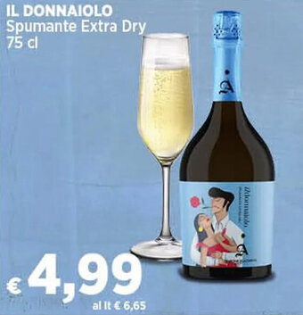 Crai IL DONNAIOLO Spumante Extra Dry 75 cl offerta