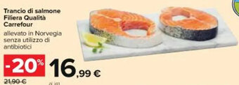 Carrefour Iper Trancio di salmone Filiera Qualità Carrefour offerta