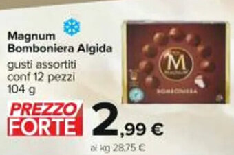 Magnum Bomboniera Algida gusti assortiti conf 12 pezzi 104 g