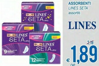 MD Discount Lines Seta Assorbenti offerta