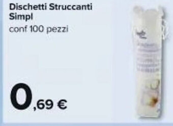 Dischetti Struccanti Simpl conf 100 pezzi