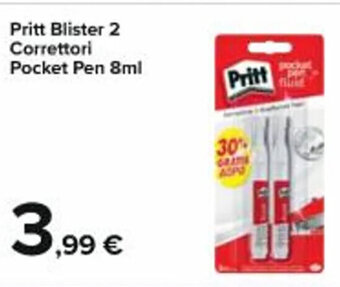 Pritt Blister 2 Correttori Pocket Pen 8ml