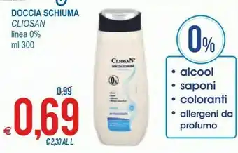 MD Discount Cliosan Doccia Schiuma offerta