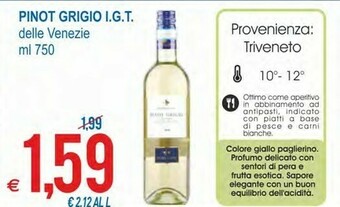 MD Discount Pinot Grigio Igt offerta