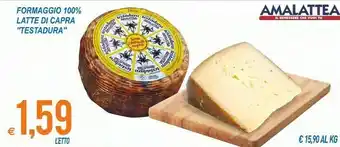 MD Discount Formaggio 100% Latte Di Capra Testadura offerta