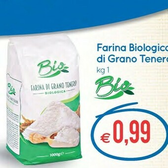 MD Discount Bio Farina Biologico Di Grano Tenero offerta
