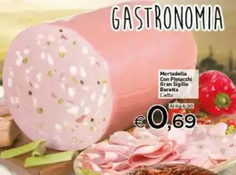 Crai Beretta Mortadella Con Pistacchi Gran Sigillo offerta