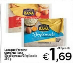 Crai Rana Lasagne Fresche offerta