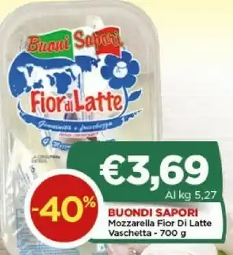 Crai Buondi Sapori Mozzarella Fior Di Latte offerta