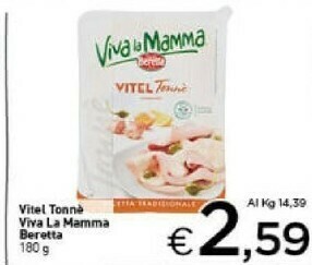 Crai Beretta Vitel Tonne Viva La Mamma offerta
