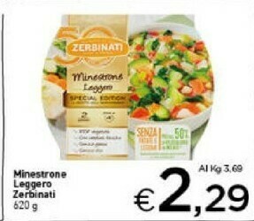 Crai Zerbinati Minestrone Leggero offerta