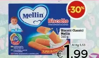 Crai Mellin Biscotto 360 G(ml) offerta