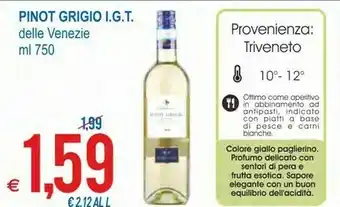 MD Discount Pinot Grigio Igt offerta