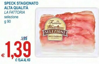 MD Discount La Fattoria Speck Stagionato Alta Qualita Selezione offerta