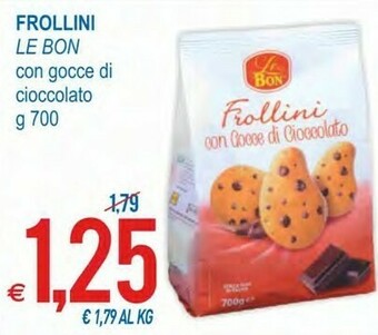 MD Discount Le Bon Frollini Con Gocce Di Cioccolato offerta