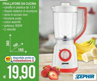 MD Discount Zephir Frullatore Da Cucina offerta