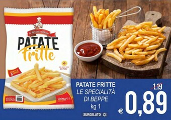 MD Discount Le Specialità di Beppe Patate Fritte offerta