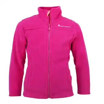Decathlon Giacca in pile da ragazza peak mountain facesare offerta
