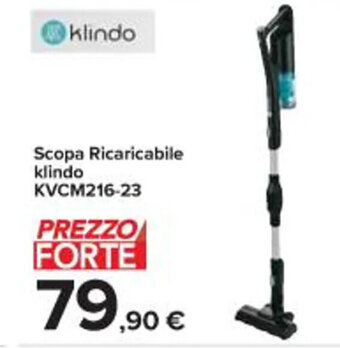 Scopa Ricaricabile klindo KVCM216-23