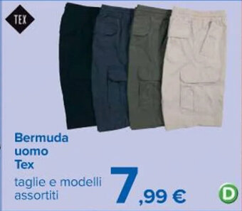 Bermuda uomo Tex