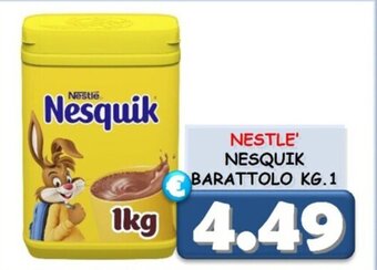 MercADone NESTLE' NESQUIK BARATTOLO KG. 1 offerta