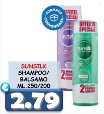 MercADone SUNSILK SHAMPOO/ BALSAMO ML.250/200 offerta