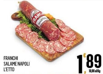 FRANCHI SALAME NAPOLI L'ETTO