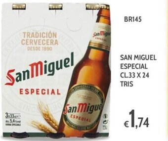 SAN MIGUEL ESPECIAL CL33 X 24 TRIS BR145