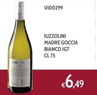 IUZZOLINI MADRE GOCCIA BIANCO IGT CL 75