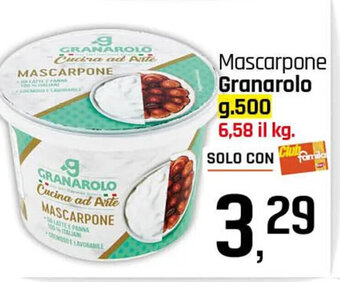 Famila Superstore Mascarpone Granarolo g.500 offerta