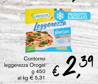 Supermercato Coal Contorno leggerezza Orogel g 450 offerta