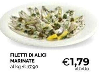 Maxisconto FILETTI DI ALICI MARINATE offerta
