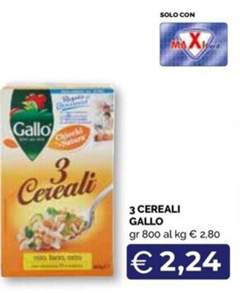 3 CEREALI GALLO gr 800