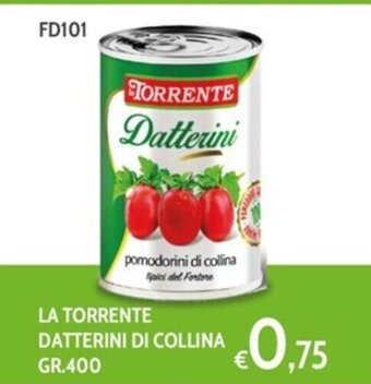LA TORRENTE DATTERINI DI COLLINA G. 400